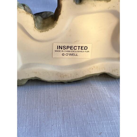 VTG O'Well Christmas Nativity DONKEY Grandeur Noel Porcelain Figurine 5x7in EUC - Picture 11 of 11